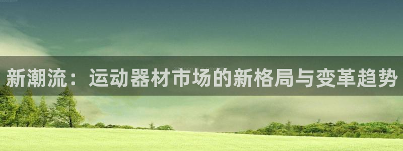 征途国际集团E.ON:新潮流:运动器材市场的新格局与变革趋势