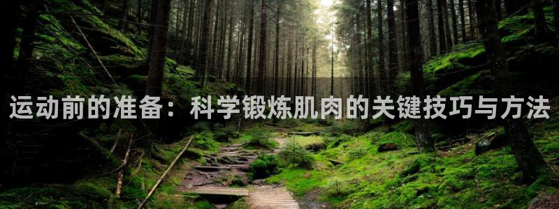 征途国际招商电话号码:运动前的准备:科学锻炼肌肉的关键技巧与